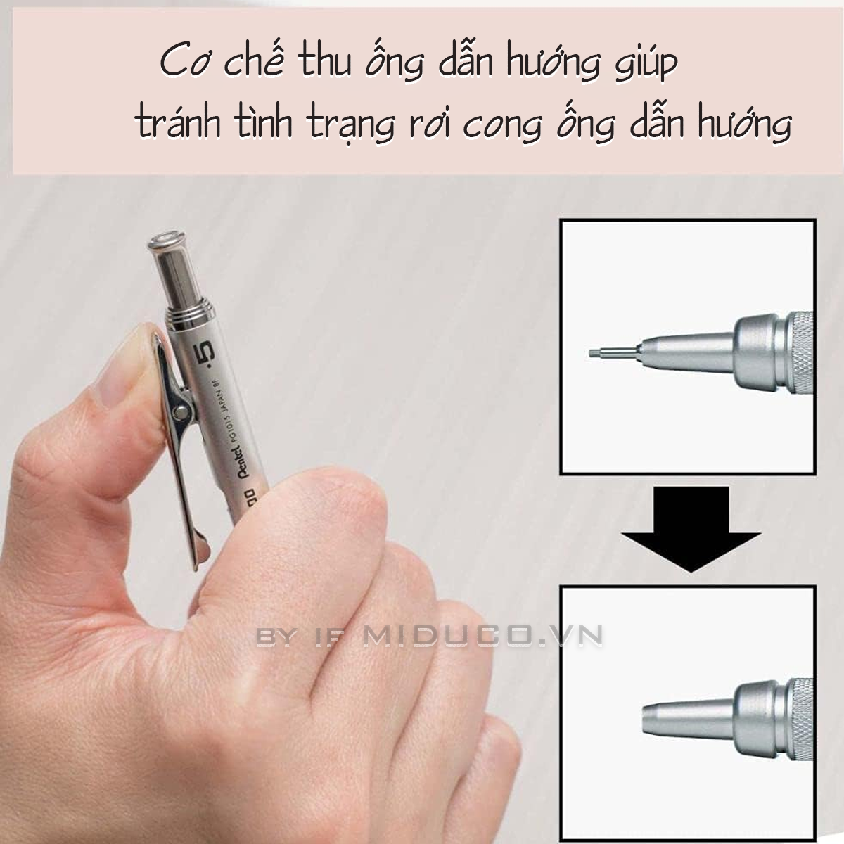 Bút Chì Kim Pentel Graphgear 1000