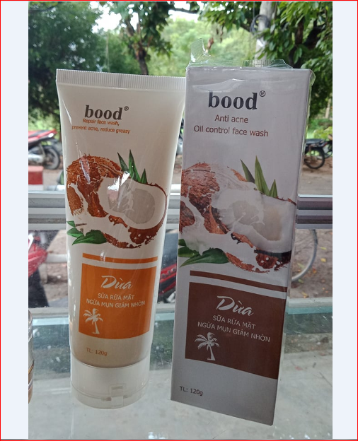 SỮA RỬA MẶT BOOD TINH CHẤT DỪA 120ML