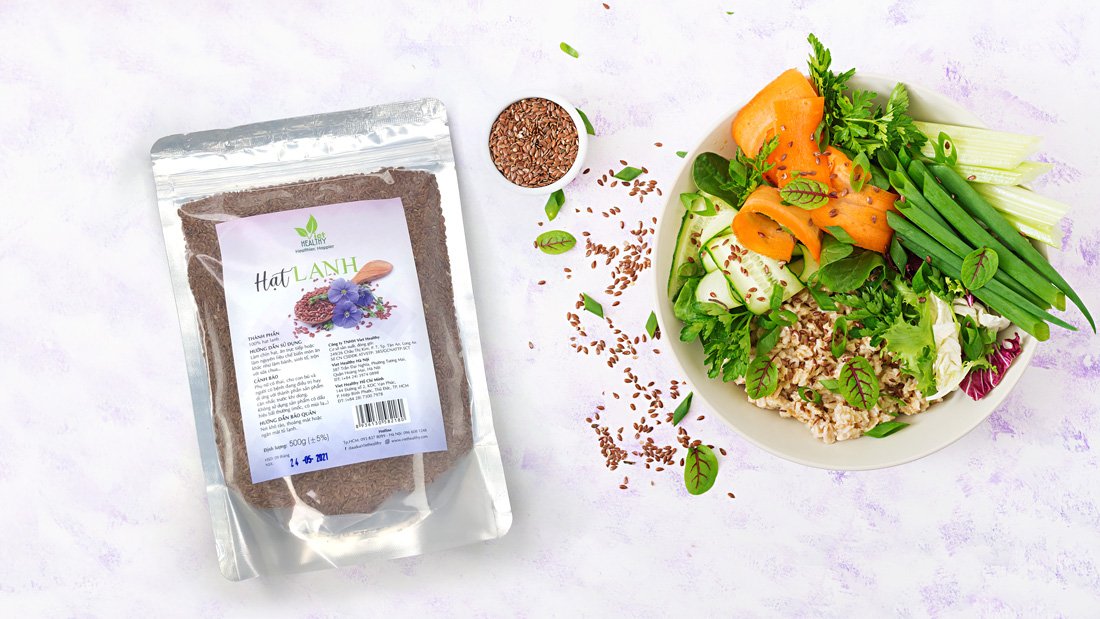 Hạt lanh túi 500gr VietHealthy