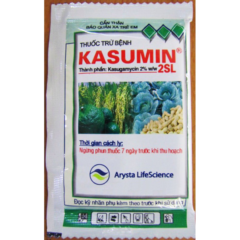 Kasumin 2SL - Thuốc trừ bệnh nấm, đạo ôn, bạc lá, vi khuẩn