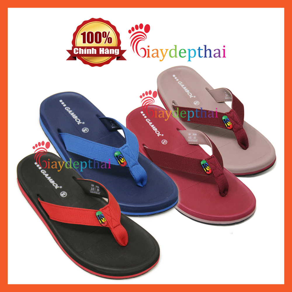 [HCM]Dép Nữ xỏ ngón Thái Lan Gambol 11134