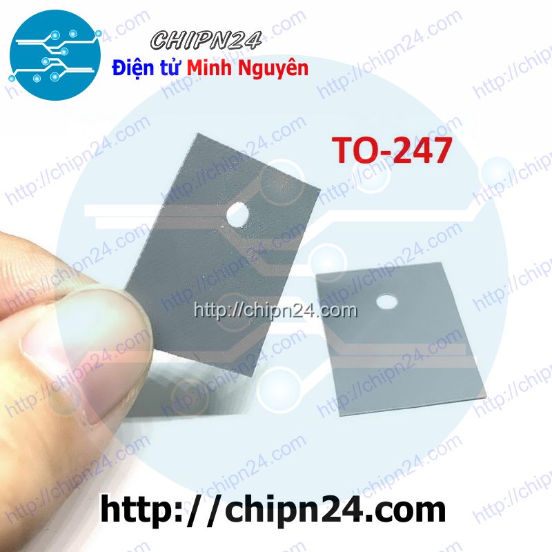 Miếng lót tản nhiệt to-247 to-3p 20x25mm