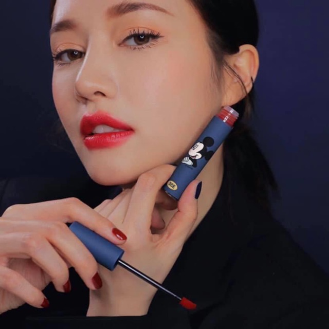 Son 3-C-E Mickey ĐỎ CỰC HOT 2020 Son 3ce Mickey velvet tint Son Kem Lì 3CE Styleanda Mickey Limited Edition bản giới hạn Có 2 tone màu siêu xinh xắn cho bạn lựa chọn
