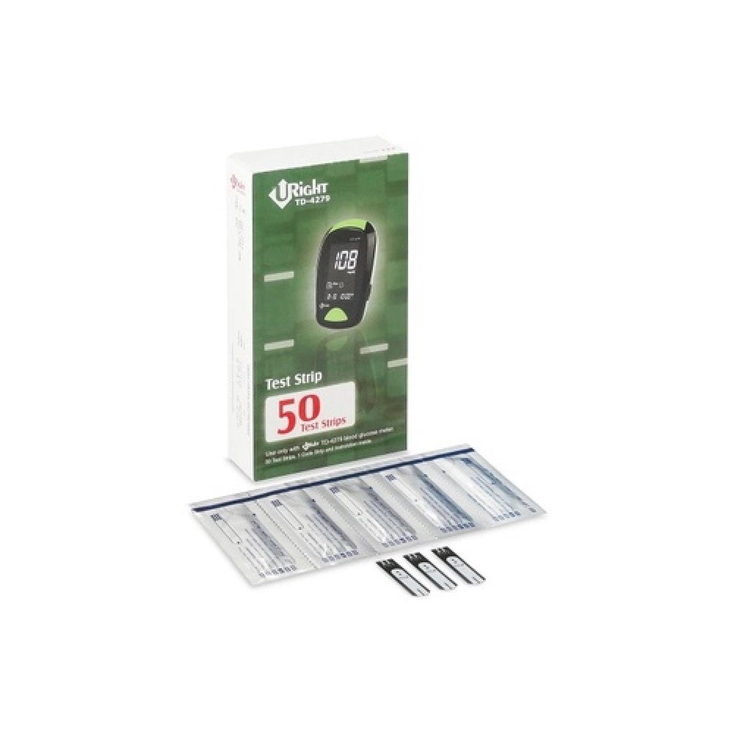 Que thử đường huyết Uright TD-4279 ( Hộp 50 que)