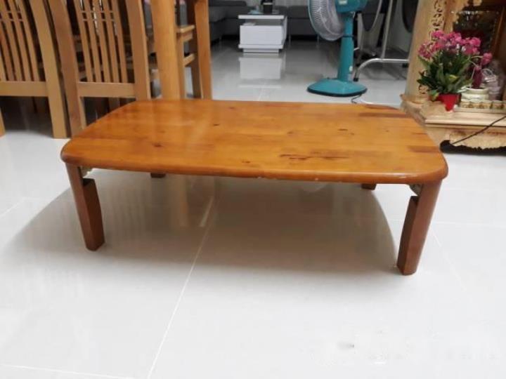 [HCM]Bàn trà Xếp Gọn Chân Bánh Mì (60cm x 90cm)