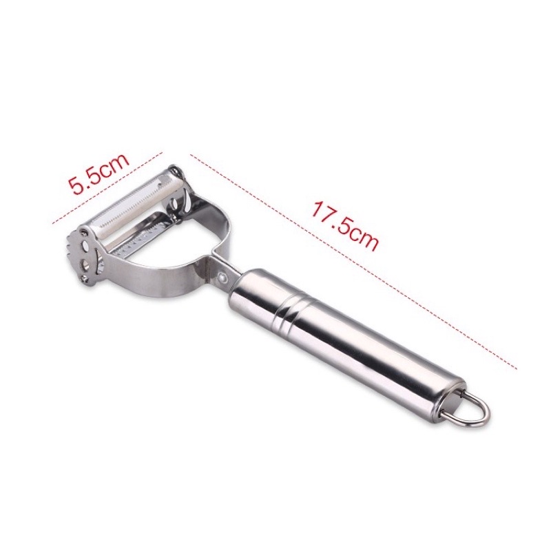 Nạo Rau Củ Inox 2 Đầu