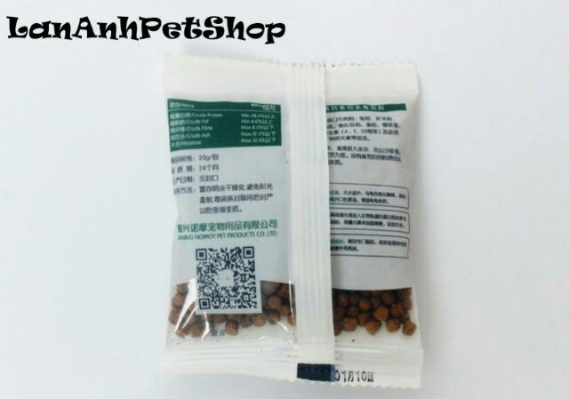 Thức Ăn Bổ Sung Canxi Cho Rùa Gói 20G