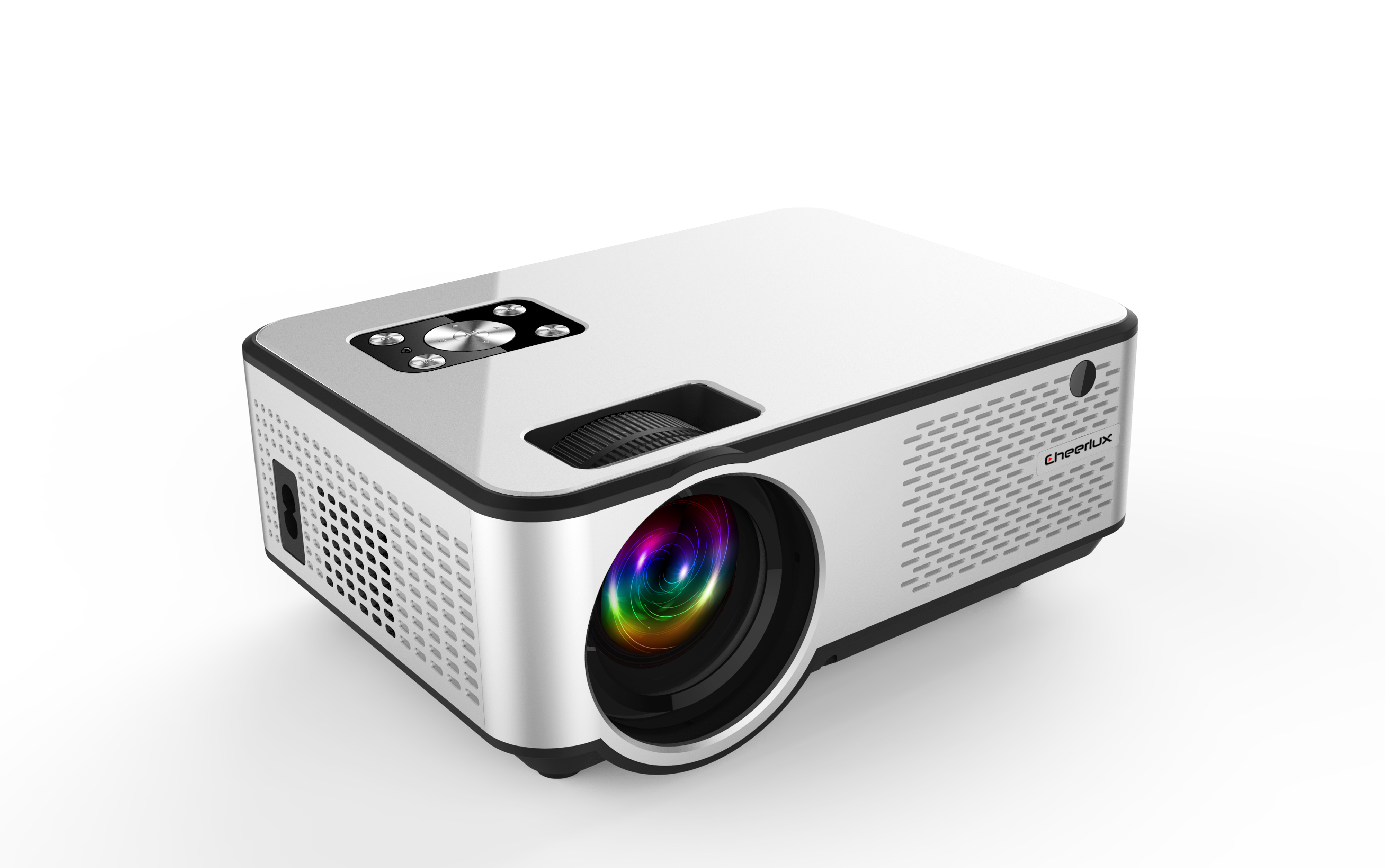 Máy chiếu  Cheerlux C9 2800 lumens Máy chiếu projector mini cho gia đình
