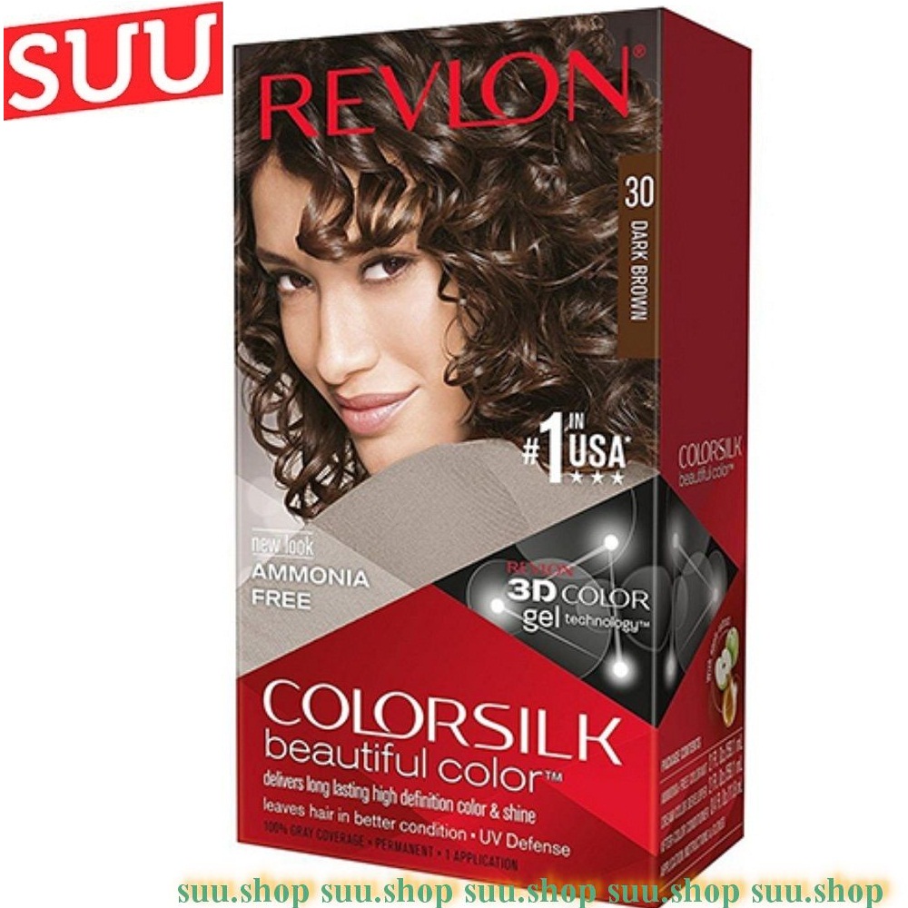 Thuốc nhuộm tóc Revlon số 30 nâu sậm