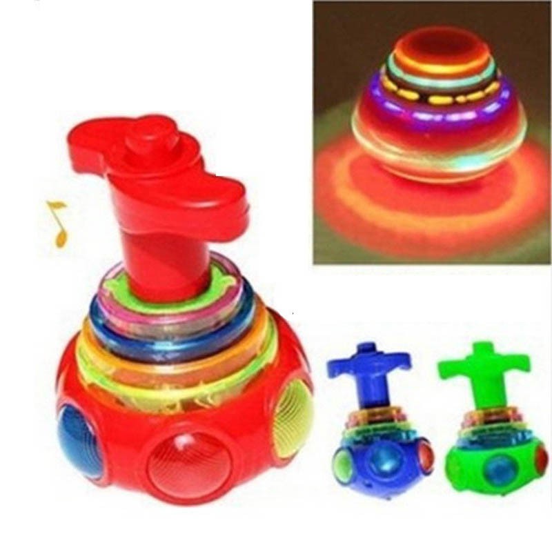 ĐỒ CHƠI CON QUAY CÓ NHẠC VÀ ĐÈN LED CHO BÉ