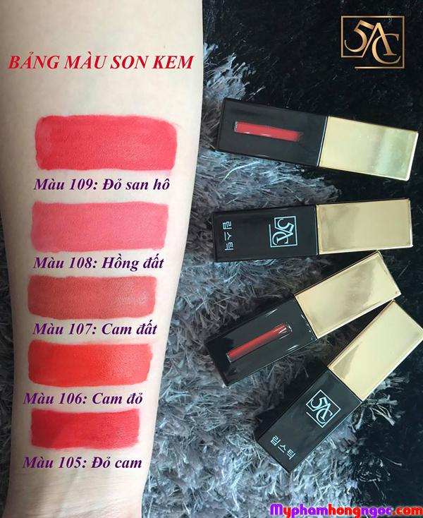 Son Kem Hàn Quốc 5AC Màu 108 - Hồng Đất