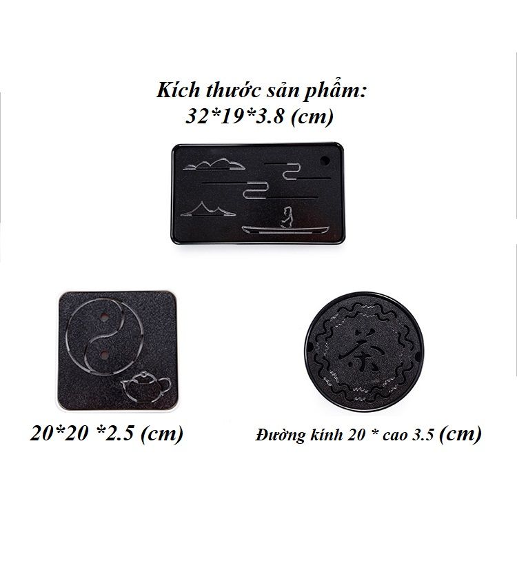 Khay Trà Melamine dùng cho bàn trà đạo