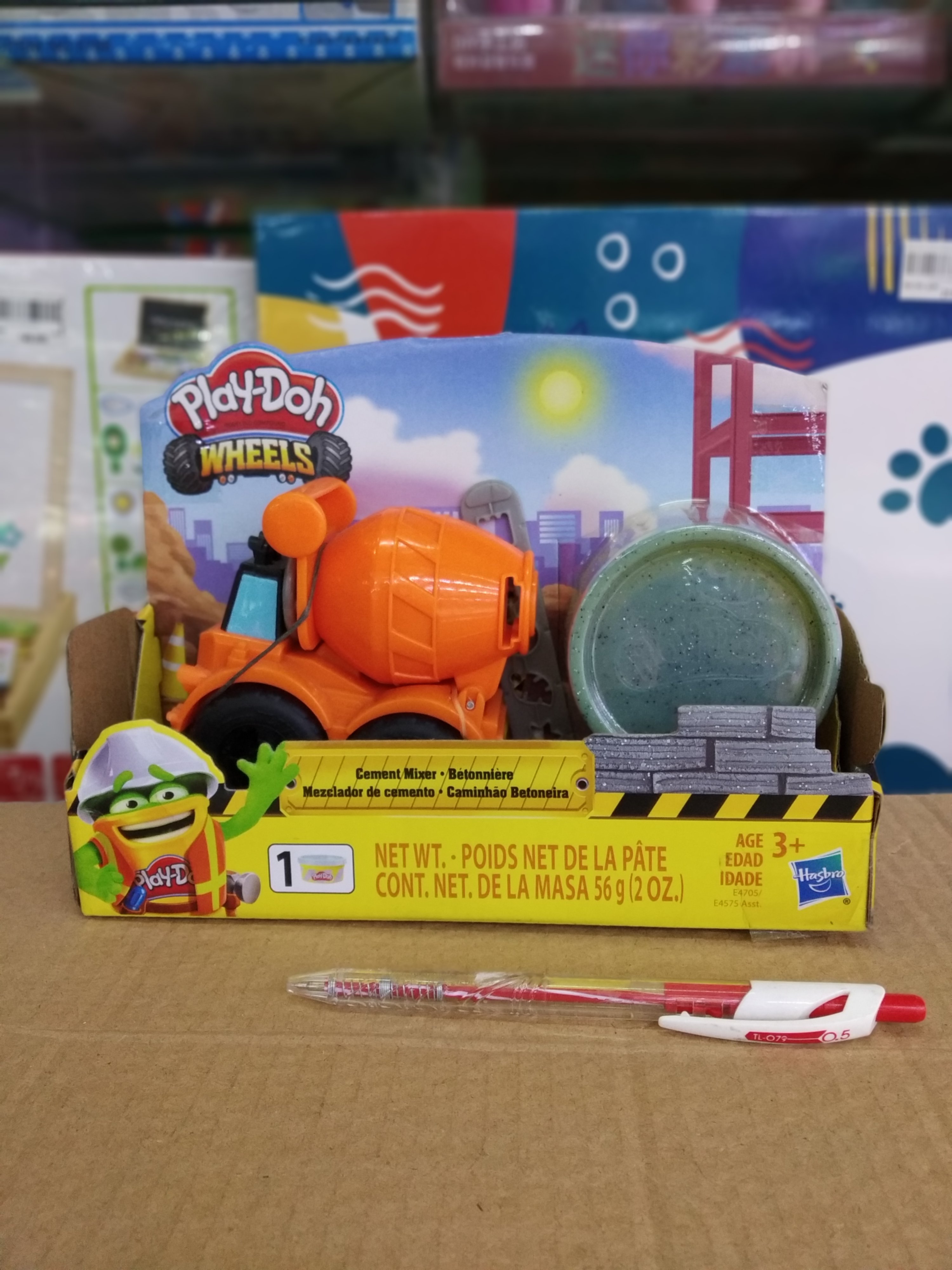 Đồ chơi đất nặn xe công trường mini Play Doh - E4575