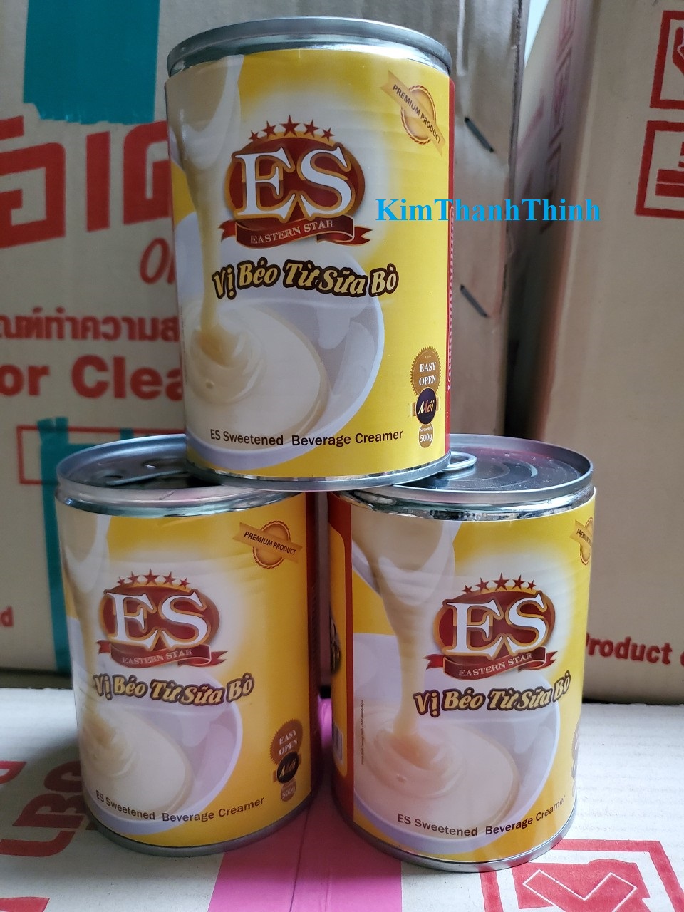 (KTT) Sữa đặc có đường ES hộp 500 gr (Malaysia)