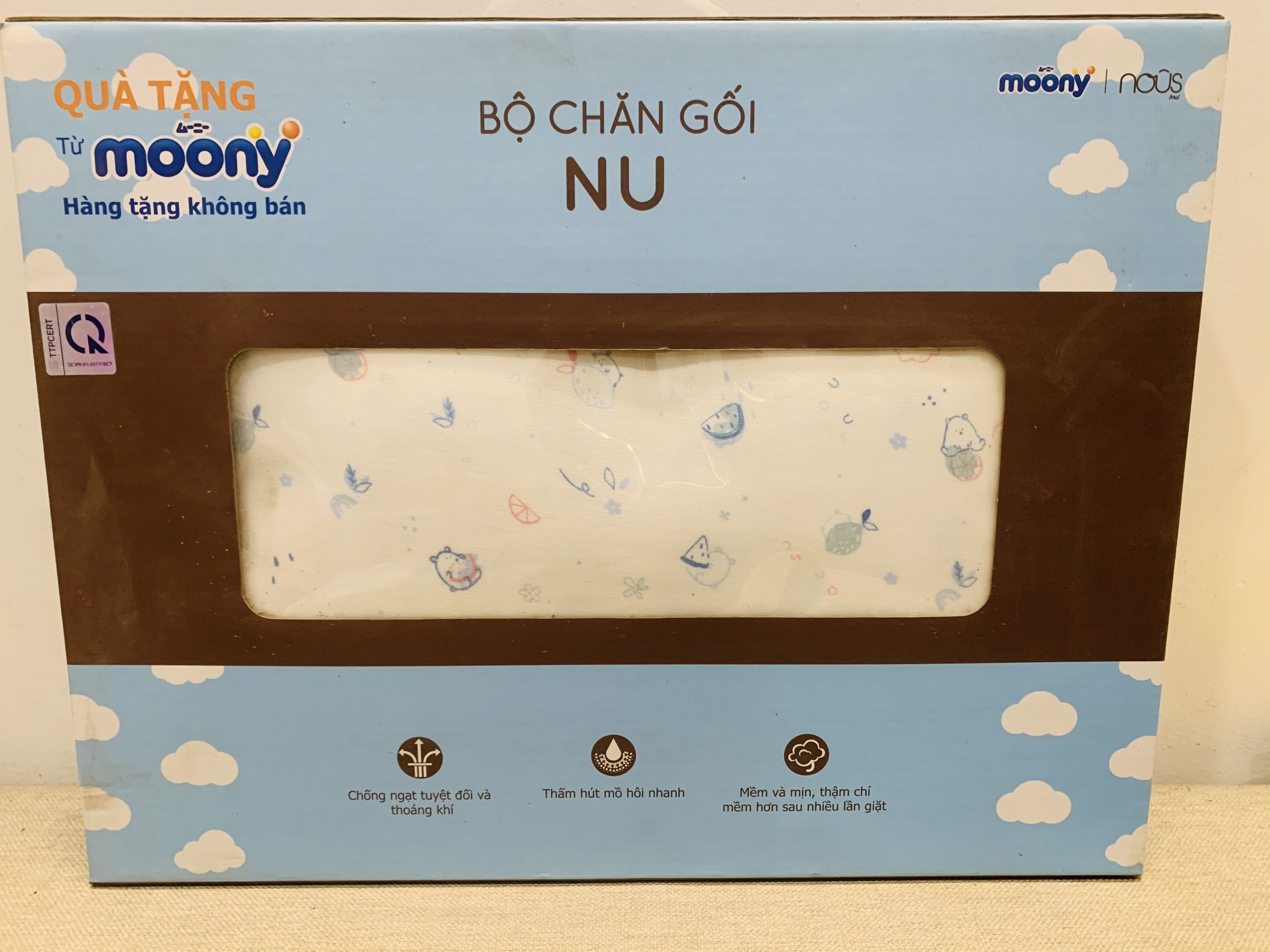 Bộ Chăn Gối Nus ( Hàng Quà Tặng)