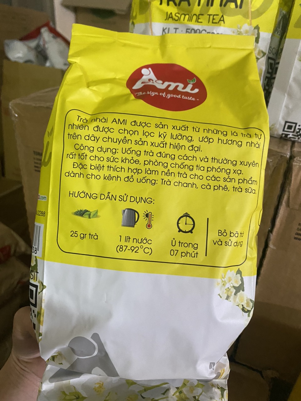 Trà nhài Ami gói 500g