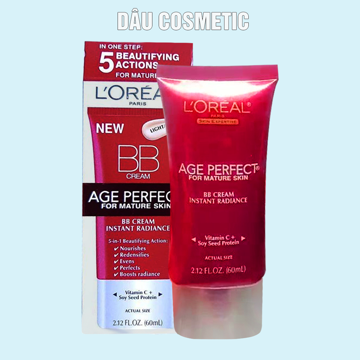 Kem Lót-Kem Nền BB loreal Đỏ