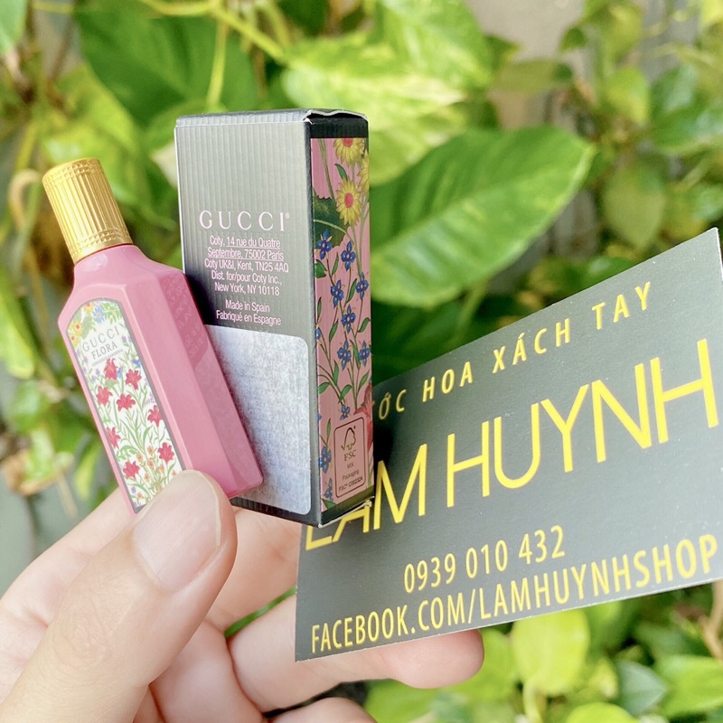 [ NEW 2021] Nước hoa mini GUCCI FLORA GORGEOUS GARDENIA 5ml