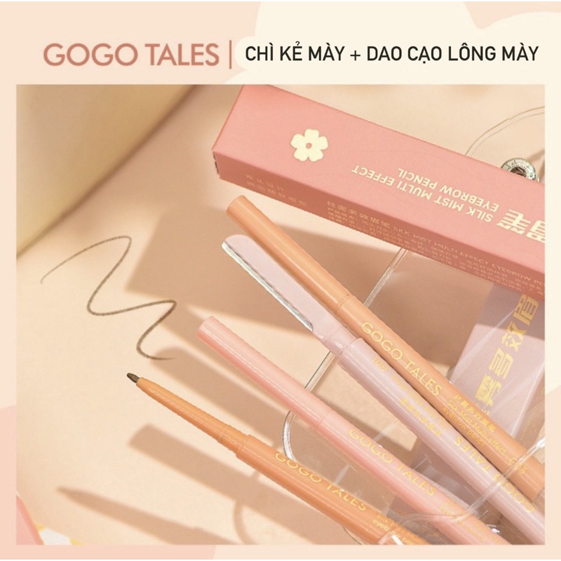 Chì Kẻ Lông Mày 2 Đầu Gogotales