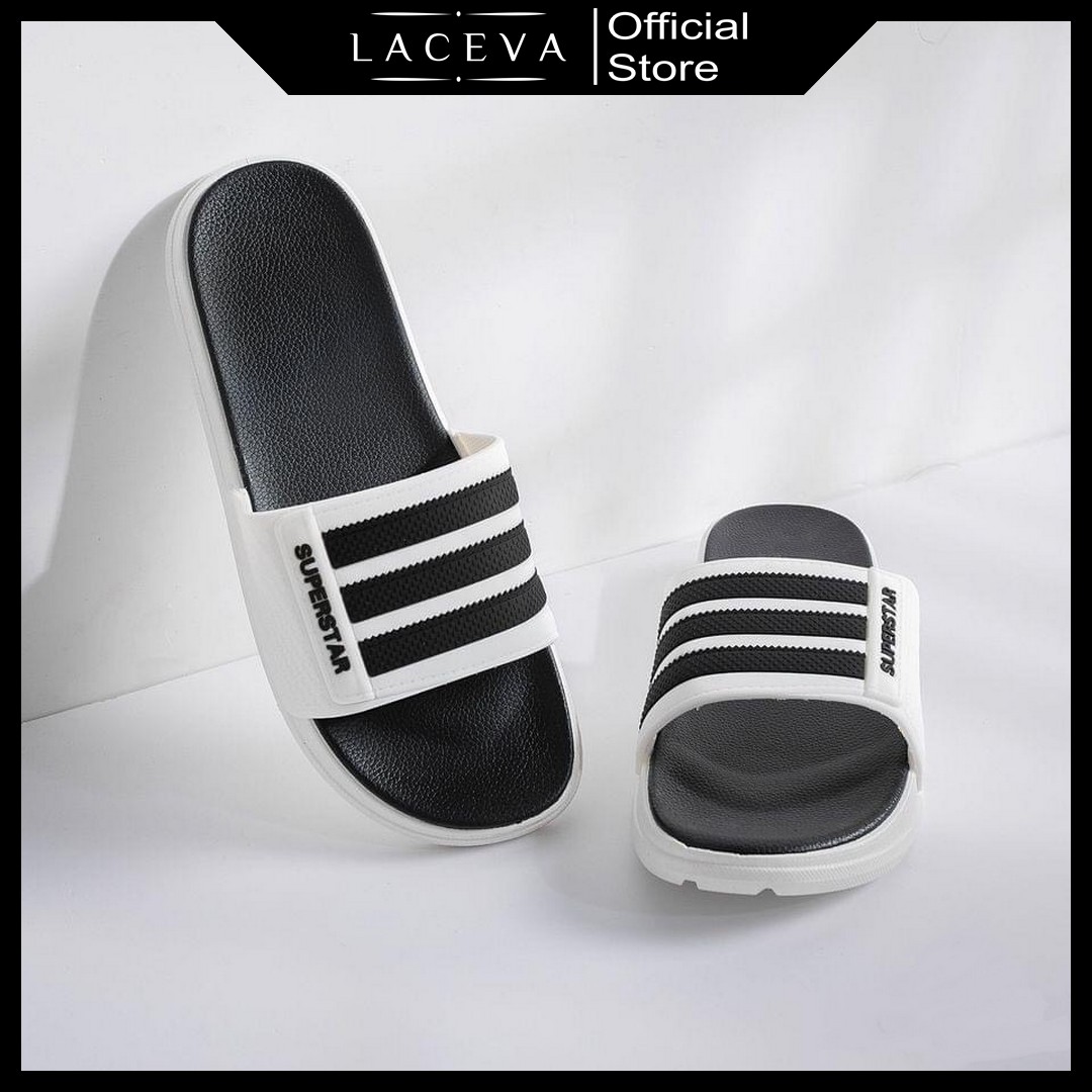 HOÀN TIỀN 15% - Dép Quai Ngang Nam Nữ Superstar Dép Unisex Hàng Loại 1 DP65