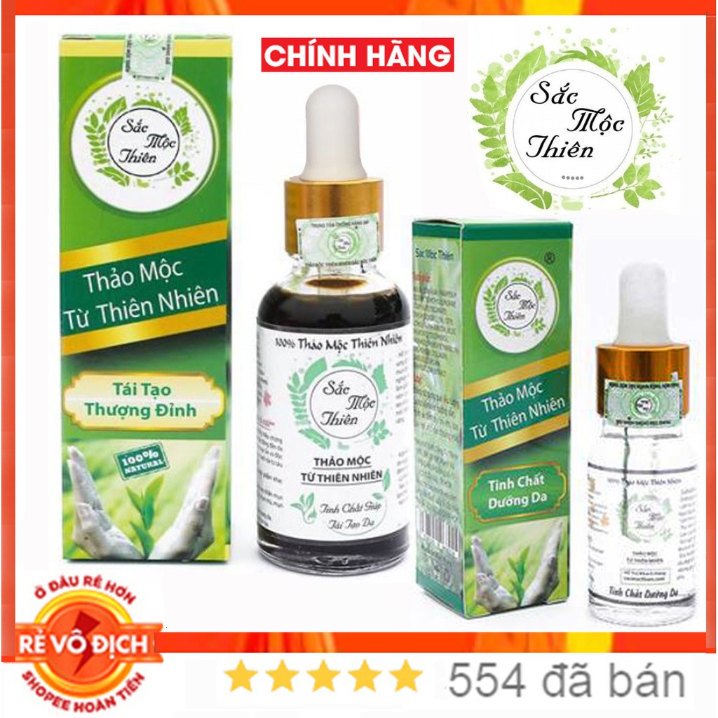 [HCM]Bộ Combo Sắc Mộc Thiên Linh Chi Bột Bạch Thiên Thảo
