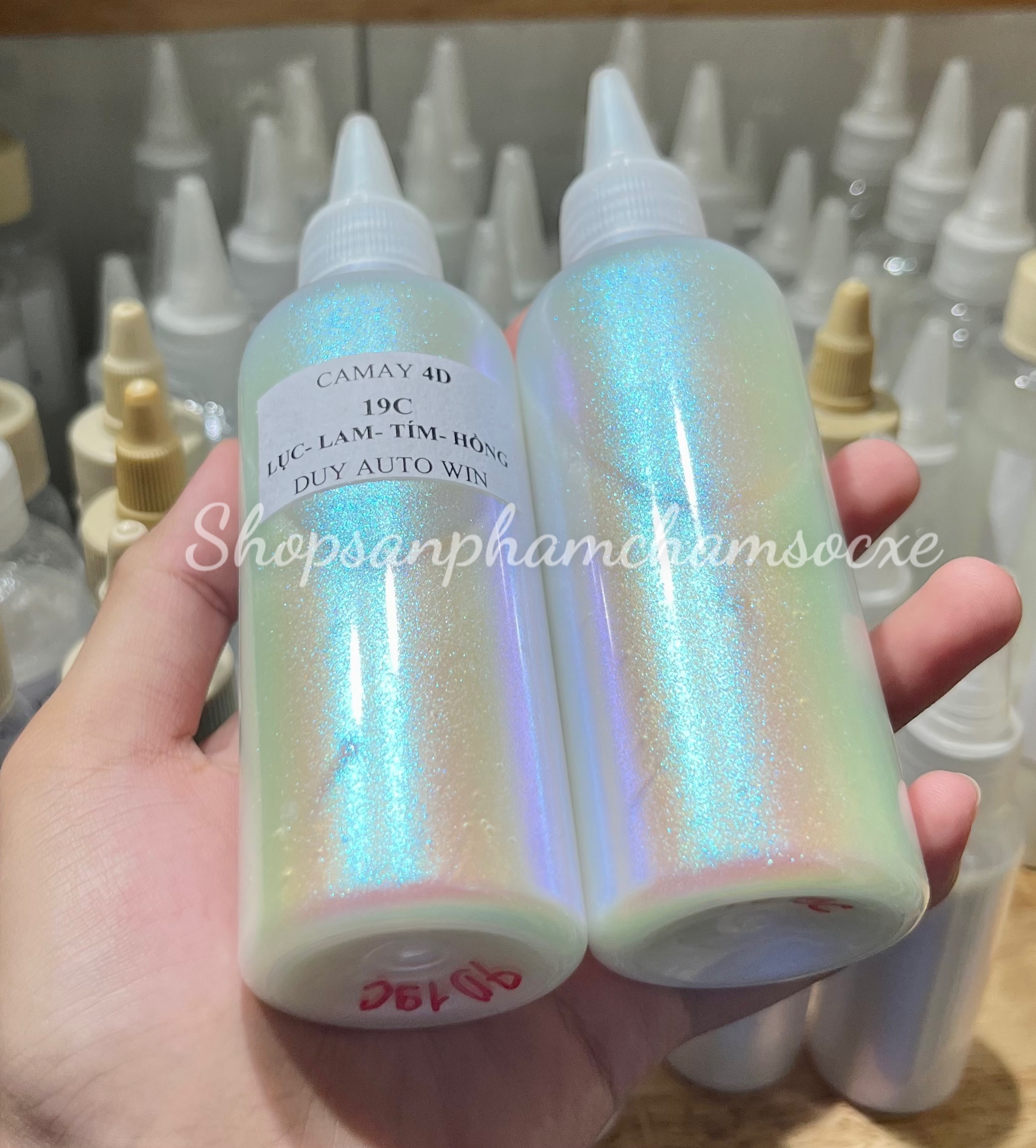 Camay 4d 19c - sơn xe máy đóng chai 100g và 50g
