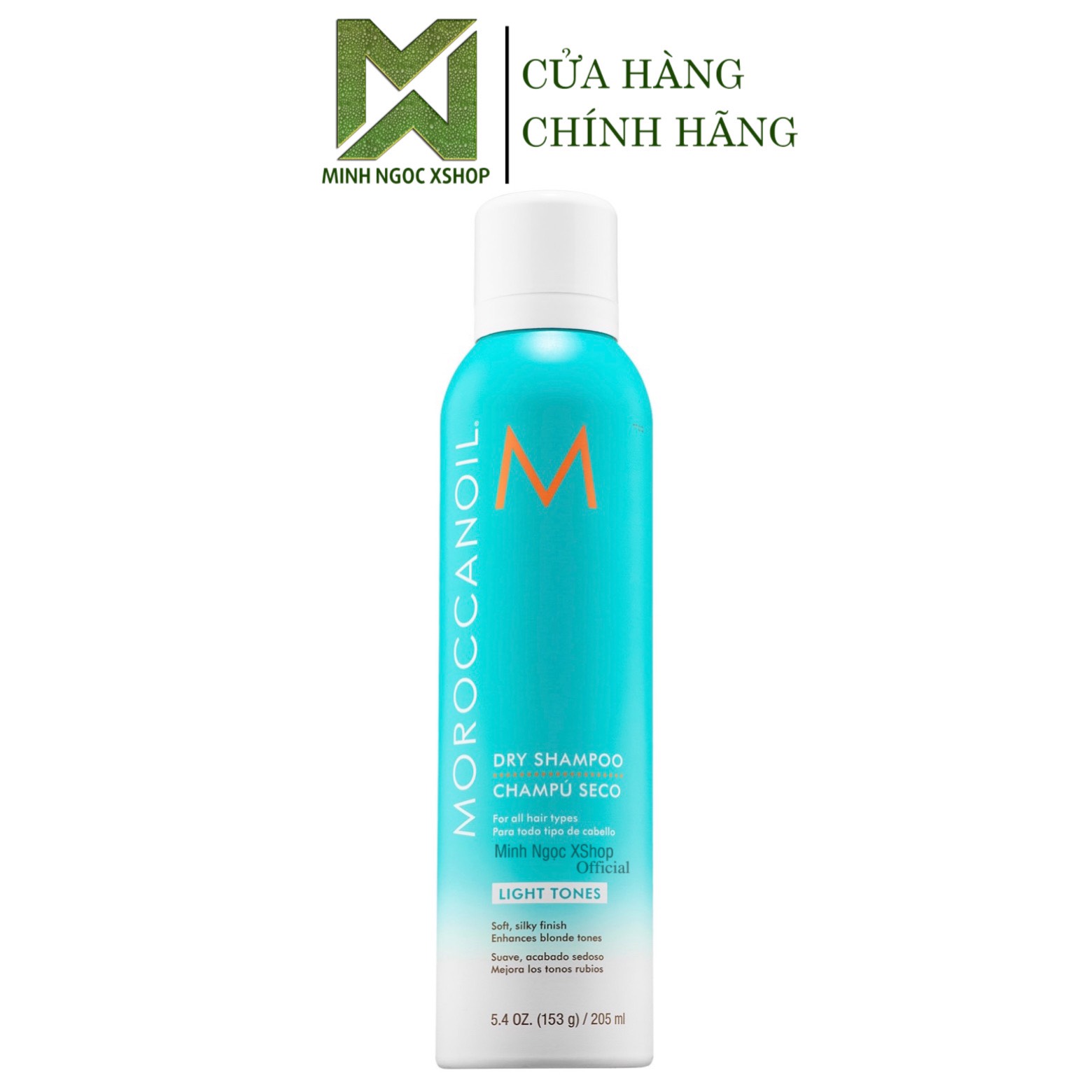 Dầu gội khô cho tóc sáng màu Moroccanoil Dry Shampoo Light Tones 217ML chính hãng