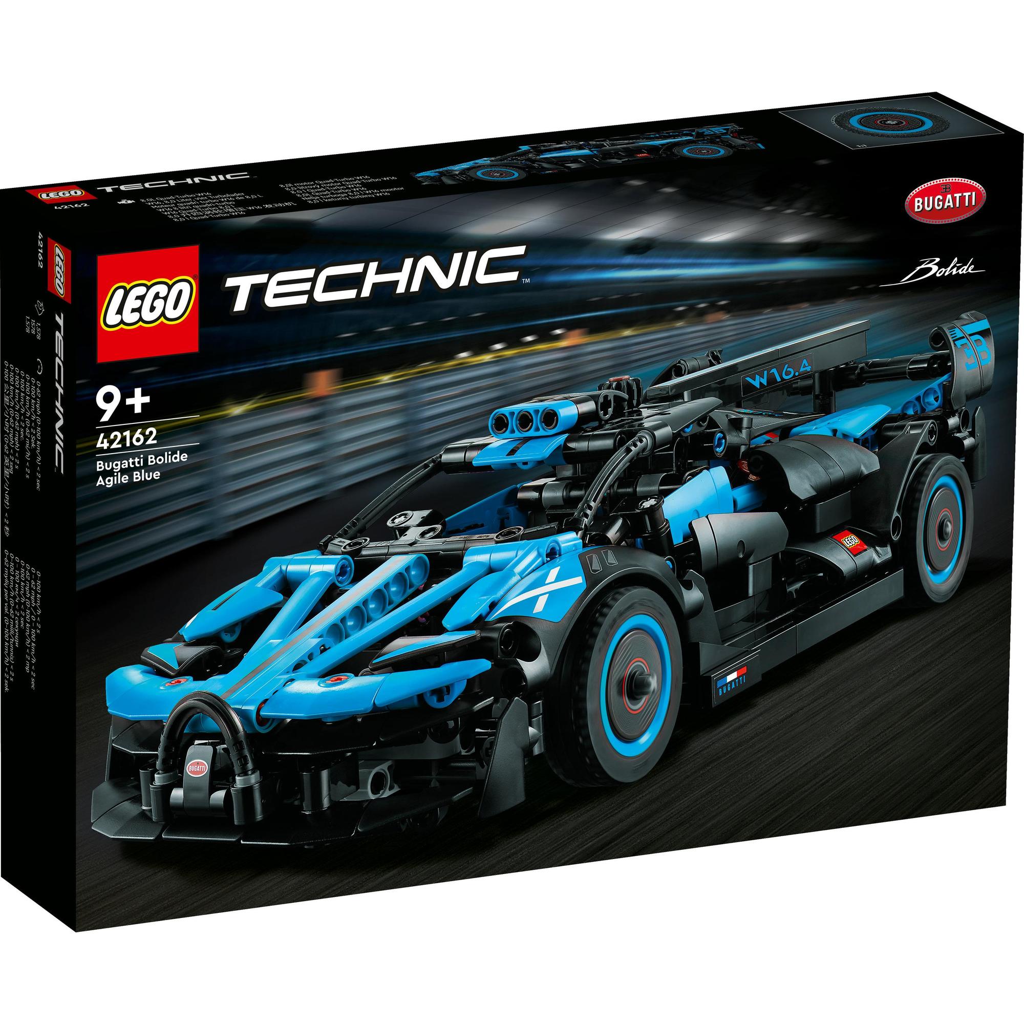LEGO Technic 42162 Đồ chơi lắp ráp Siêu Xe Bugatti Bolide Agile Blue (905 chi tiết)