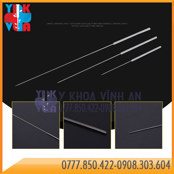 Kim Châm Cứu AiK Accupunture Needles Hộp 100 Kim