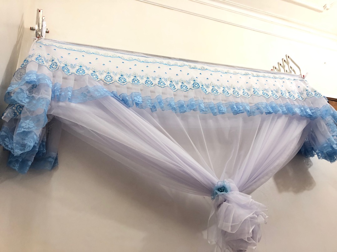Màn khung xếp gọn vải tuyn lạnh loại đẹp (nhận đặt kích thước theo yêu cầu)