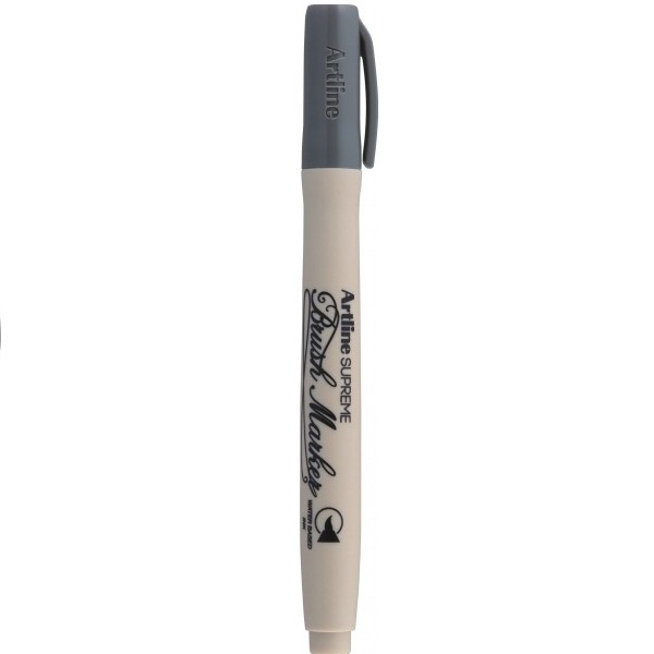 Artline Supreme Brush Bút Lông Kim - Màu Xám VEPF-FGRE