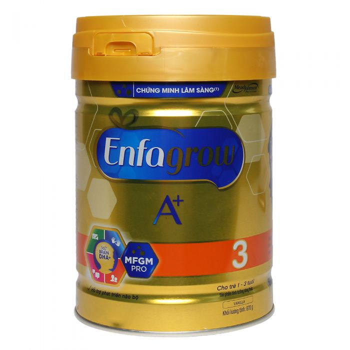 SỮA BỘT ENFAGROW A+ 3 VANI 870G