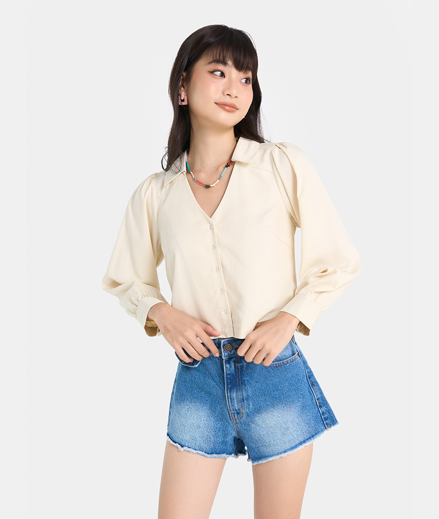 Quần Short Jeans Nữ Thời Trang HNOSS HNQSH010