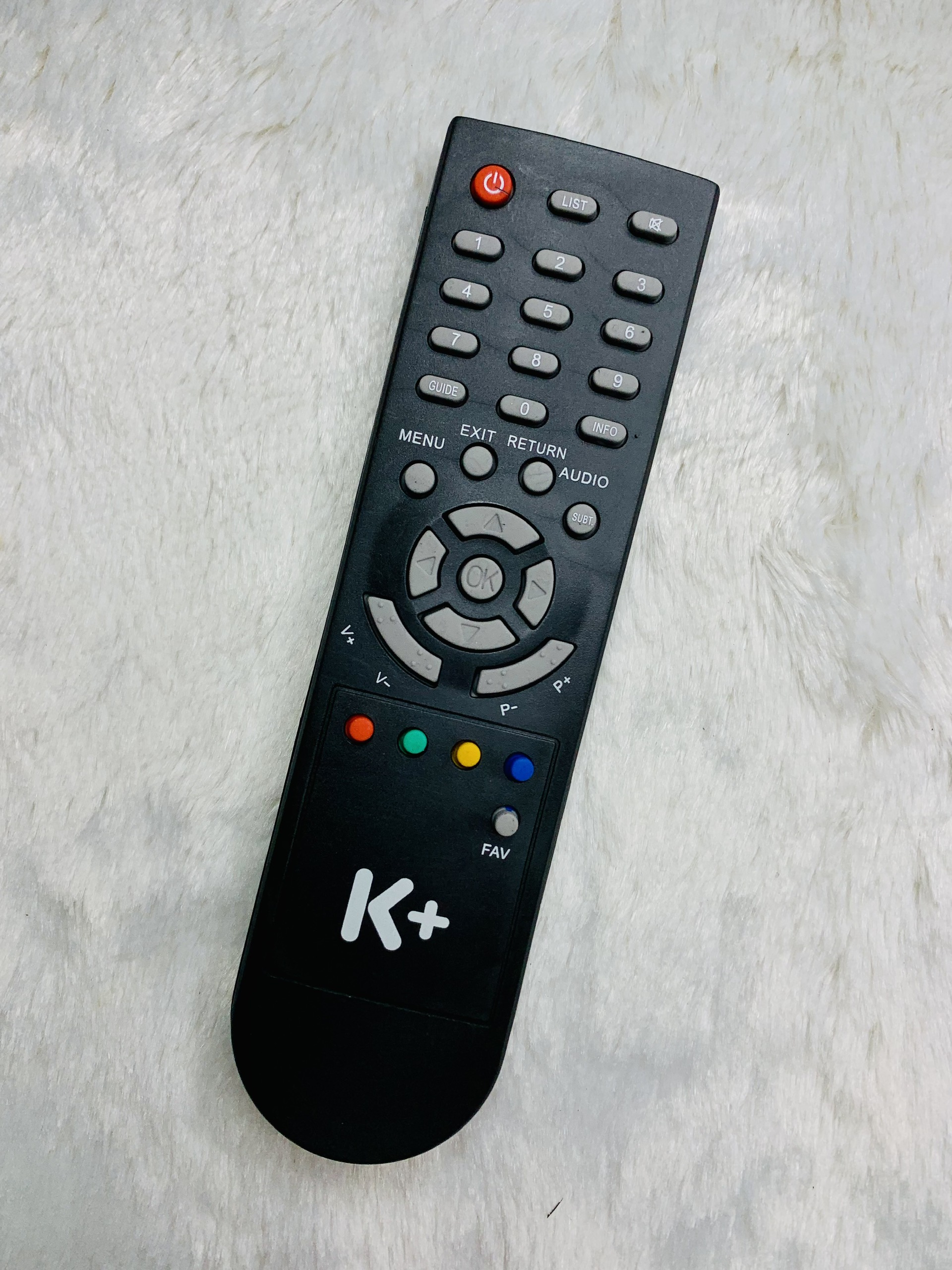 (Tặng kèm pin ) ĐIỂU KHIỂN ĐẦU THU K+ SD loại BẦU - SP001656