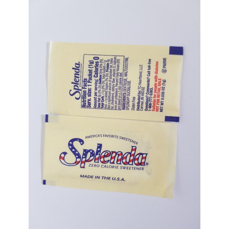 Combo 100 gói đường ăn kiêng Splenda