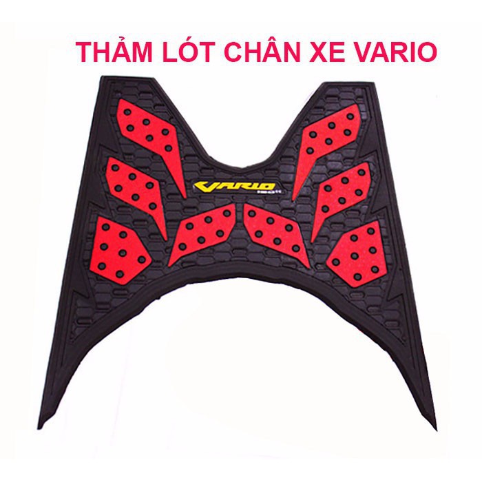 Thảm lót chân xe vario 2016 - 2017 nhiều màu - mạnh tú shop