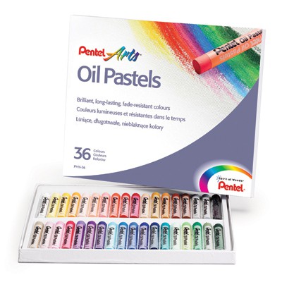 MÀU SÁP DẦU PENTEL 25/36/50
