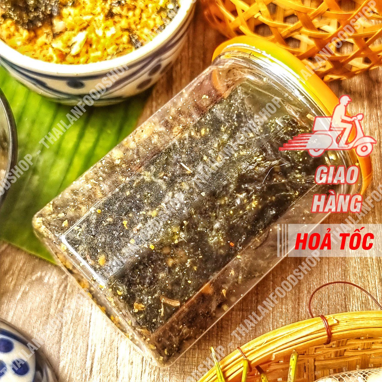 Rong Biển Cháy Tỏi - Lon 130gr
