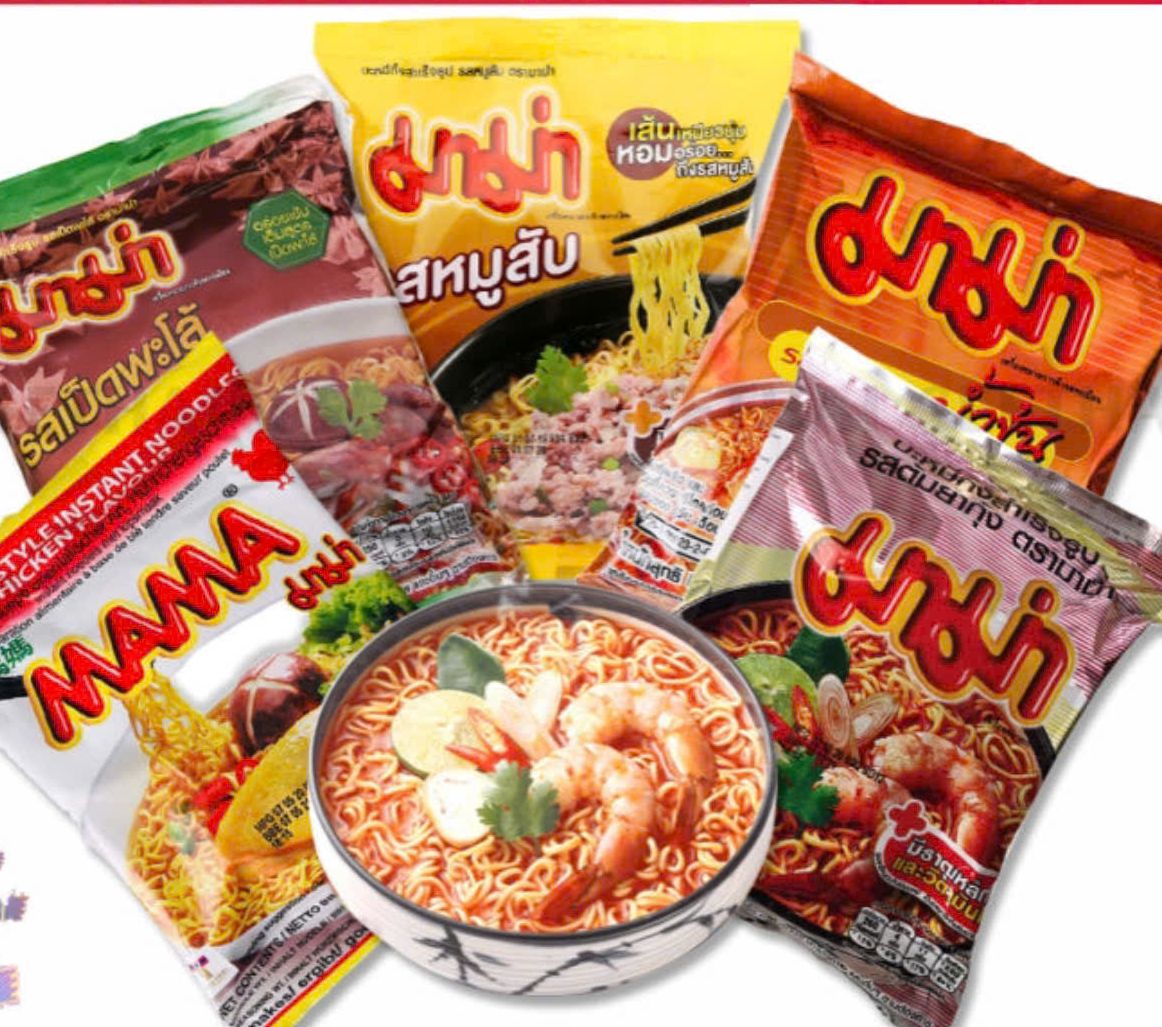 lốc 6 ly mì mama thái lan