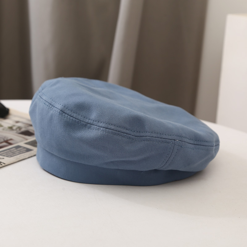 Mũ Nồi Nữ Quảng Châu Jussy Fashion Kiểu Mũ Beret Trơn Vải Kaki Mỏng Nhiều Màu Đẹp