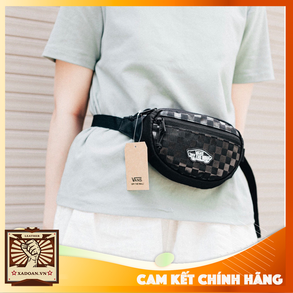 Túi đeo chéo, Túi bao tử Vans mini Checker Unisex