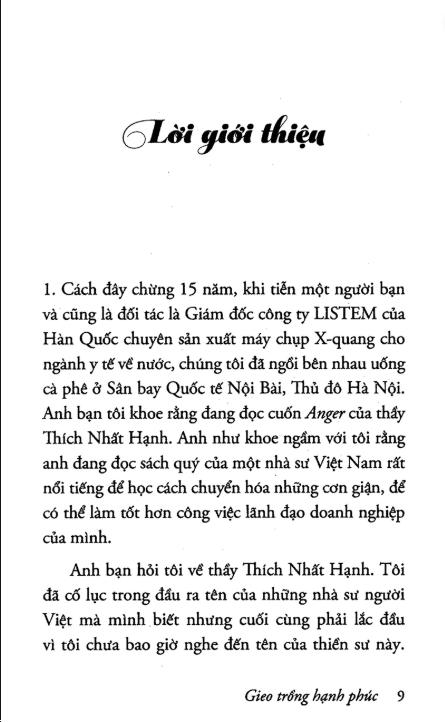 Gieo Trồng Hạnh Phúc (Tái Bản)
