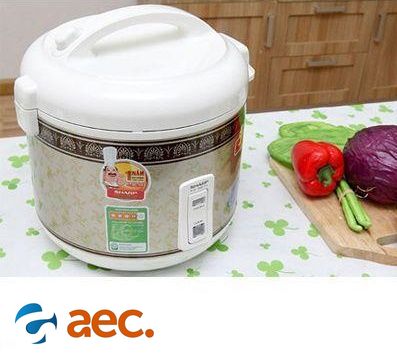 Nồi cơm điện nắp gài Sharp KS-N18ETV