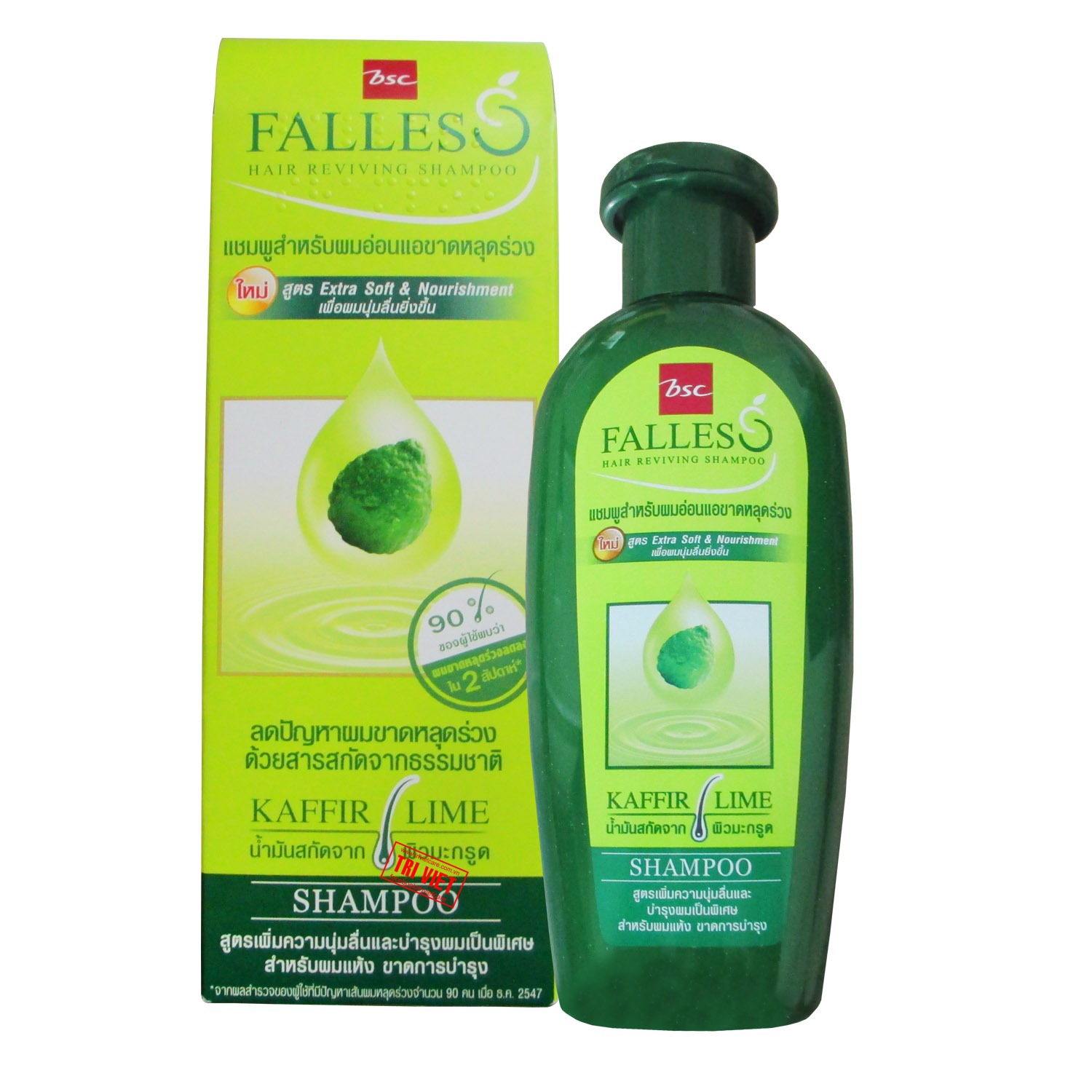 DẦU GỘI VÀ XẢ NGĂN RỤNG TÓC FALLESS – 180ML