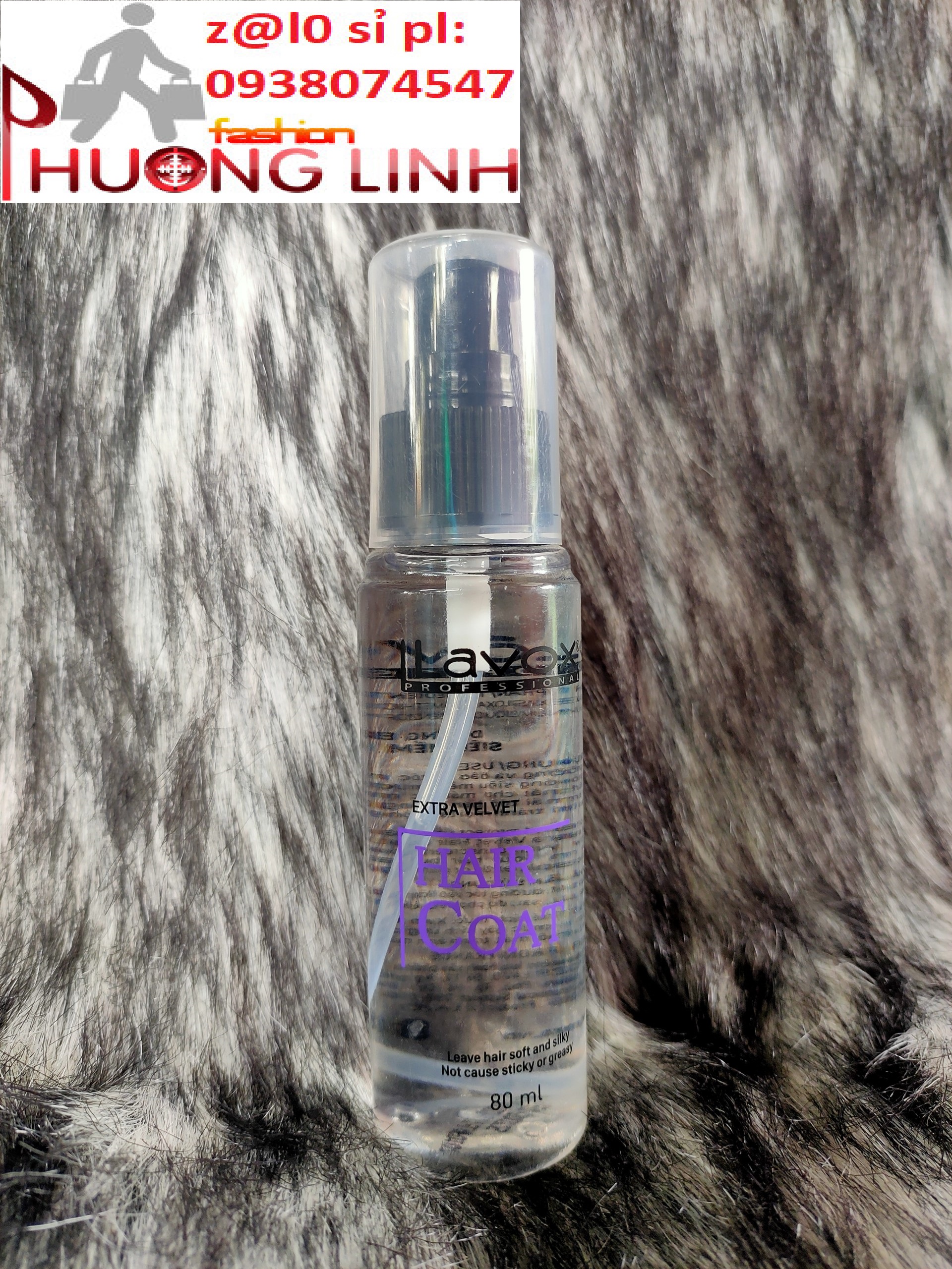 Tinh dầu dưỡng tóc lavox trắng 80ml