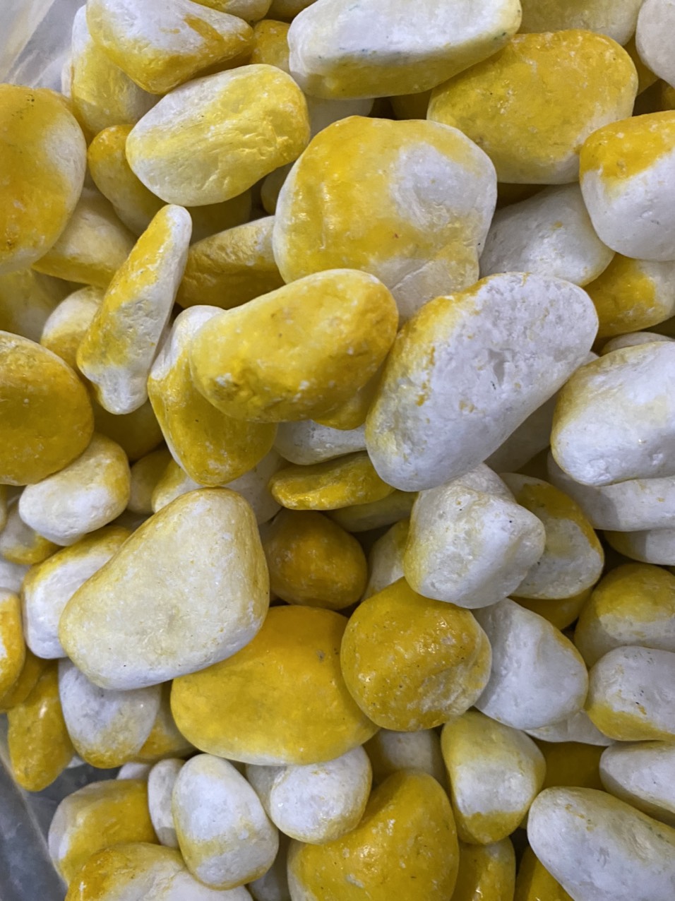 1kg - Sỏi nhiều màu (Size 2-3cm) trang trí sân vườn, rải mặt chậu cây cảnh