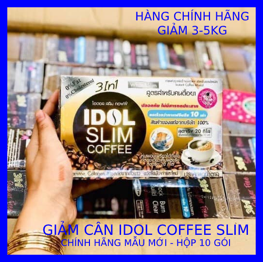 Giảm cân Cà phê Idol Slim coffee 3in1 - Chính hãng