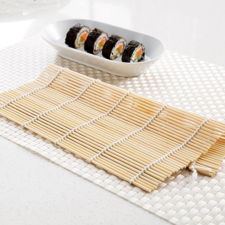 Mành tre cuộn / quấn shushi , kimbap , cơm cuộn [Có sẵn]