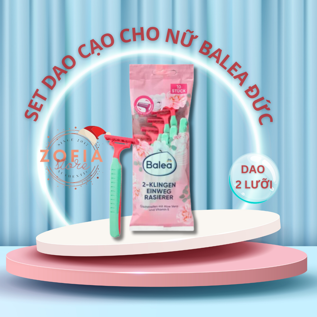 Dao cạo Balea dành cho nữ (gói 5 cái)