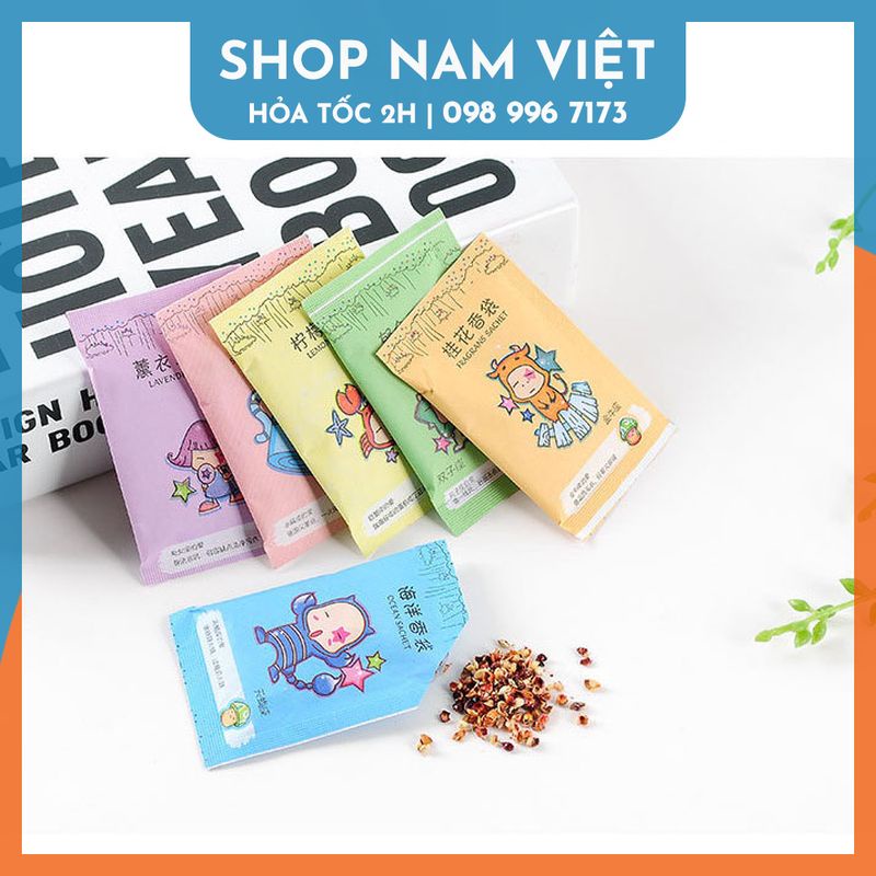 Túi Thơm Khử Mùi Tủ Giày Tủ Quần Áo (Mùi Ngẫu Nhiên)